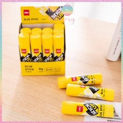 [HOTIS] Hộp 12 chai hồ khô 8g/ 15g/ 36g Deli Glue Stick 3 màu chai lớn tiết kiệm hơn