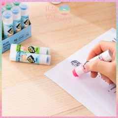 [HOTIS] Hộp 12 chai hồ khô 8g/ 15g/ 36g Deli Glue Stick 3 màu chai lớn tiết kiệm hơn