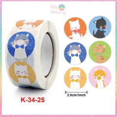 [HOTIS] Sticker Cuộn 500 Nhãn Dán Khen Thưởng Học Sinh - Tạo Động Lực, Kích Thích Học Tập, Phù Hợp Giáo Viên & Phụ Huynh