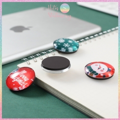 [HOTIS] Bộ 4 nam châm Giáng Sinh hình ông già Noel & người tuyết - Móc treo tủ lạnh sáng tạo