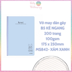[HOTIS] Vở may dán gáy Kẻ ngang Line KLong - 80/120/200 trang