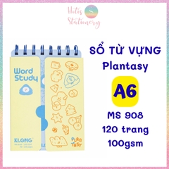 [HOTIS] Sổ học từ vựng Word Study KLong A6 - 120 trang