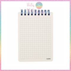 [HOTIS] Sổ lò xo kép size mini B7 Caro 120 trang MS934