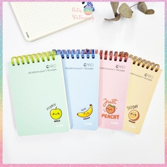 [HOTIS] Sổ lò xo kép size mini B7 Caro 120 trang MS934