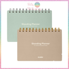 [HOTIS] Sổ Kế Hoạch Lò Xo Kép Standing Planner B6 160 Trang - Sổ Để Bàn Tiện Lợi, Giấy 100GSM, Thiết Kế Đứng Đa Năng