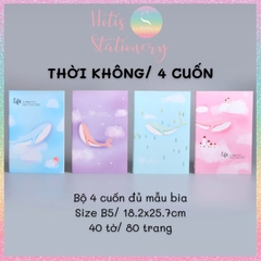 [HOTIS] Tập vở học sinh, sinh viên kẻ ngang B5 - 40 tờ/ 80 trang