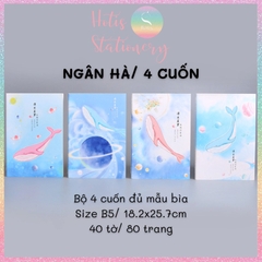 [HOTIS] Tập vở học sinh, sinh viên kẻ ngang B5 - 40 tờ/ 80 trang