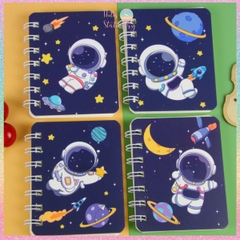 [HOTIS] 20 MẪU - Sổ lò xo mini bìa kép/ đơn - Kẻ ngang/ trơn - 160 trang