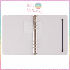 [HOTIS] Binder File còng sắt KLONG A4 B5 A5 bìa nhựa PP vân chéo dễ dàng thay giấy