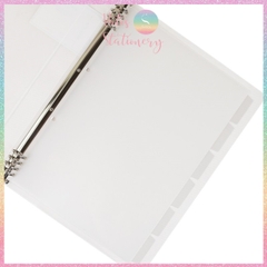 [HOTIS] Binder File còng sắt KLONG A4 B5 A5 bìa nhựa PP vân chéo dễ dàng thay giấy