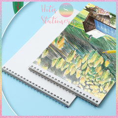 [HOTIS] Sổ vẽ phác thảo sketchbook A4 bìa in hình cute 60 trang