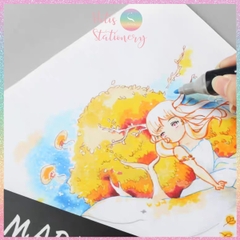 [HOTIS] Sổ vẽ A5 Marker Pad sketchbook 30 tờ, 120gsm