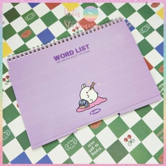 [[HOTIS] Sổ học từ vựng Word List B5 120 trang 100gsm, KLONG MS: 917