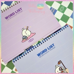 [[HOTIS] Sổ học từ vựng Word List B5 120 trang 100gsm, KLONG MS: 917