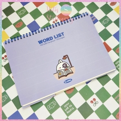 [[HOTIS] Sổ học từ vựng Word List B5 120 trang 100gsm, KLONG MS: 917