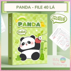 [HOTIS] File lá A4 Capybara Clear Book bìa lá lỗ đựng tài liệu, tranh ảnh dành cho học sinh sinh viên nvvp mẹ bầu