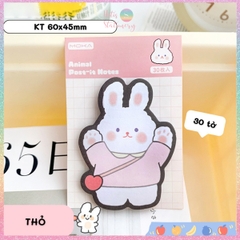 [HOTIS] Giấy note mini Noel Giáng Sinh MOKA hình thú ngộ nghĩnh có keo dán