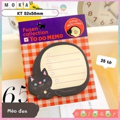 [HOTIS] Giấy note mini Noel Giáng Sinh MOKA hình thú ngộ nghĩnh có keo dán
