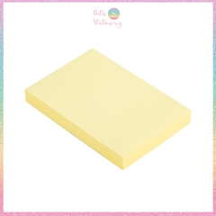 [HOTIS] Set 100 Giấy Note Deli Sticky Notes giấy ghi chú vàng, giấy nhớ, phân trang - 1 tệp