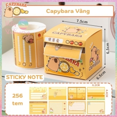 [HOTIS] Nhãn dán giấy ghi chú đóng hộp Sticky Note dễ thương - Nhiều mẫu