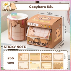 [HOTIS] Nhãn dán giấy ghi chú đóng hộp Sticky Note dễ thương - Nhiều mẫu