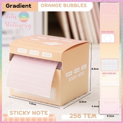 [HOTIS] Nhãn dán giấy ghi chú đóng hộp Sticky Note dễ thương - Nhiều mẫu