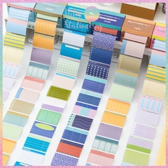 [HOTIS] Nhãn dán giấy ghi chú đóng hộp Sticky Note dễ thương - Nhiều mẫu