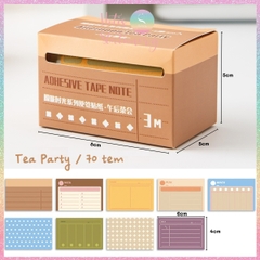 [HOTIS] Nhãn dán giấy ghi chú đóng hộp Sticky Note dễ thương - Nhiều mẫu