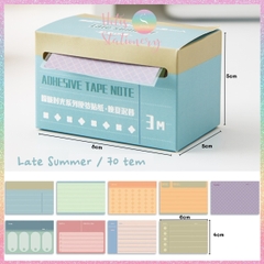 [HOTIS] Nhãn dán giấy ghi chú đóng hộp Sticky Note dễ thương - Nhiều mẫu