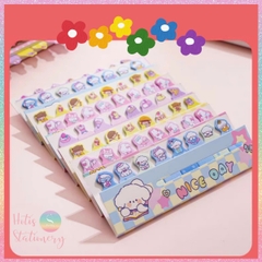 [HOTIS] Tệp 120 tờ giấy note phân trang Sticky Notes hoạt hình cute