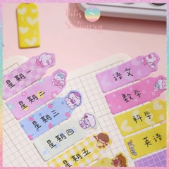 [HOTIS] Tệp 120 tờ giấy note phân trang Sticky Notes hoạt hình cute