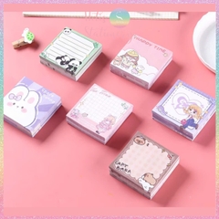 [HOTIS] Tệp 50 tờ Giấy note Capybara, giấy ghi chú hoạt hình đáng yêu, giấy nhớ nhiều mẫu