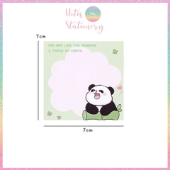 [HOTIS] Tệp 50 tờ Giấy note Capybara, giấy ghi chú hoạt hình đáng yêu, giấy nhớ nhiều mẫu
