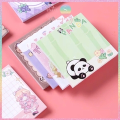[HOTIS] Tệp 50 tờ Giấy note Capybara, giấy ghi chú hoạt hình đáng yêu, giấy nhớ nhiều mẫu