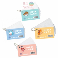 [HOTIS] Flashcard A7 học từ vựng vocabulary ghi nhớ Tiếng Anh, công thức toán học