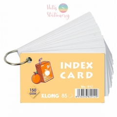 [HOTIS] Flashcard A7 học từ vựng vocabulary ghi nhớ Tiếng Anh, công thức toán học