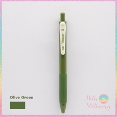 [HOTIS] 25 màu - Bút gel bấm màu vintage ngòi 0.5mm DS-099 Light Retro Gel Pen - 1 cây