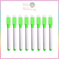 [HOTIS] Set 8 cây Bút lông viết bảng trắng xóa được, bút dạ viết bảng nhiều màu, tiện dụng an toàn