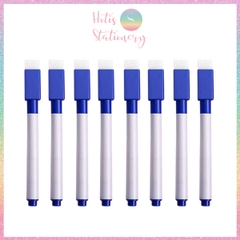 [HOTIS] Set 8 cây Bút lông viết bảng trắng xóa được, bút dạ viết bảng nhiều màu, tiện dụng an toàn