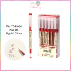 [HOTIS] Bút gel ngòi kim vỏ trong suốt, thiết kế đơn giản, hiện đại