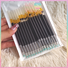 [HOTIS] Ruột bút gel bấm ngòi 0.5mm - Mực Xanh/ Đen/ Đỏ