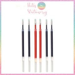 [HOTIS] Ruột bút gel bấm ngòi 0.5mm - Mực Xanh/ Đen/ Đỏ