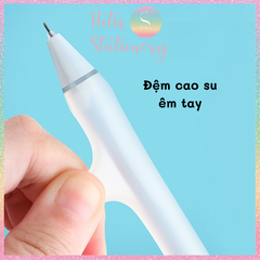 [HOTIS] Bút gel mực đen ngòi 0.5mm DS-0153 thiết kế đơn giản hiện đại gam màu sáng trung tính