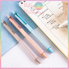 [HOTIS] Bút gel mực đen ngòi 0.5mm DS-0153 thiết kế đơn giản hiện đại gam màu sáng trung tính