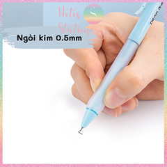 [HOTIS] Bút gel mực đen ngòi 0.5mm DS-0153 thiết kế đơn giản hiện đại gam màu sáng trung tính