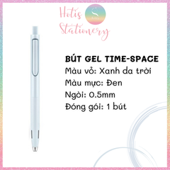 [HOTIS] Bút bi gel bấm Time-Space Dianshi cao cấp, chống ồn, thiết kế tối giản, sang trọng
