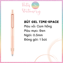 [HOTIS] Bút bi gel bấm Time-Space Dianshi cao cấp, chống ồn, thiết kế tối giản, sang trọng