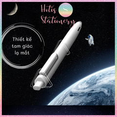 [HOTIS] Bút bi gel bấm Time-Space Dianshi cao cấp, chống ồn, thiết kế tối giản, sang trọng