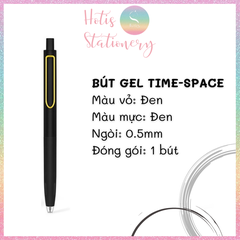 [HOTIS] Bút bi gel bấm Time-Space Dianshi cao cấp, chống ồn, thiết kế tối giản, sang trọng