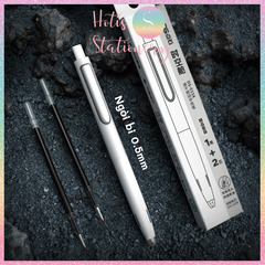 [HOTIS] Bút bi gel bấm Time-Space Dianshi cao cấp, chống ồn, thiết kế tối giản, sang trọng